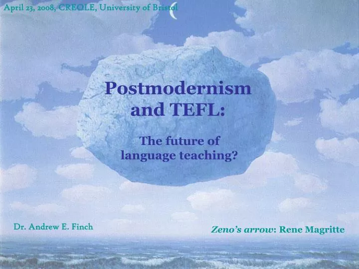 postmodernism and tefl