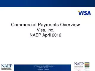Commercial Payments Overview Visa, Inc. NAEP April 2012