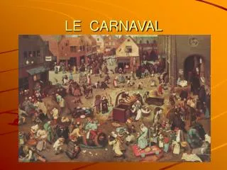 le carnaval