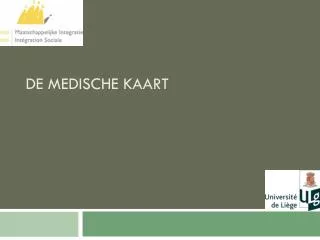 de medische kaart