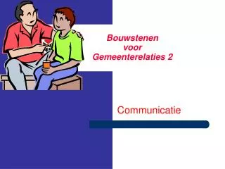 bouwstenen voor gemeenterelaties 2