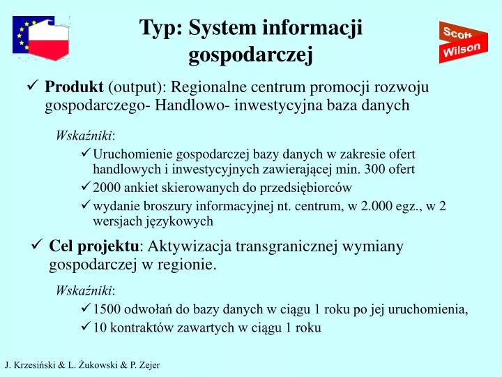 typ system informacji gospodarczej
