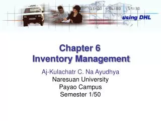 chapter 6 inventory management