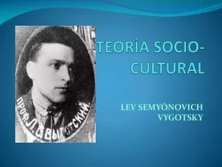 teor a socio cultural