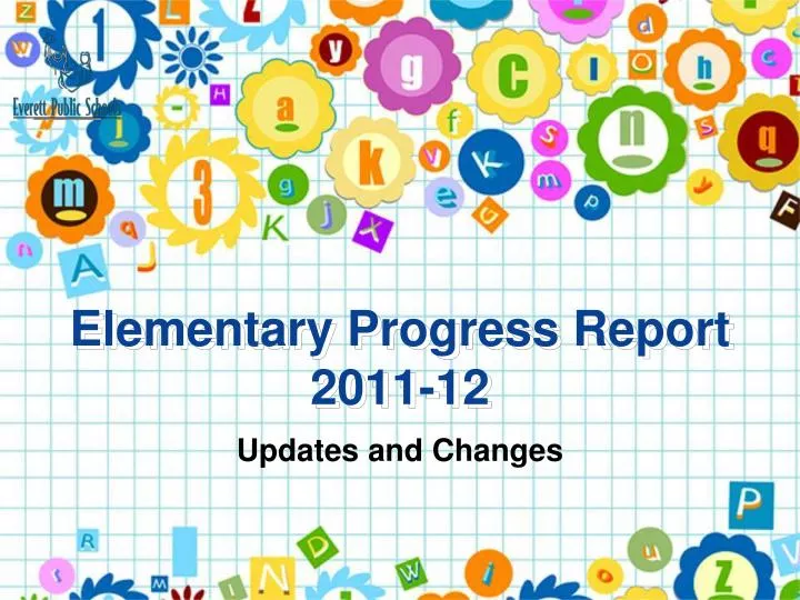 elementary progress report 2011 12