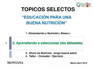 topicos selectos