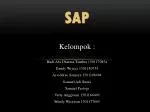 SAP - slide 1