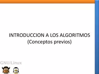 introduccion a los algoritmos conceptos previos