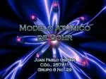 Modelo Atómico de Bohr - slide 1