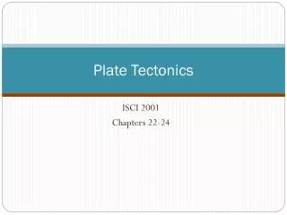 Plate Tectonics