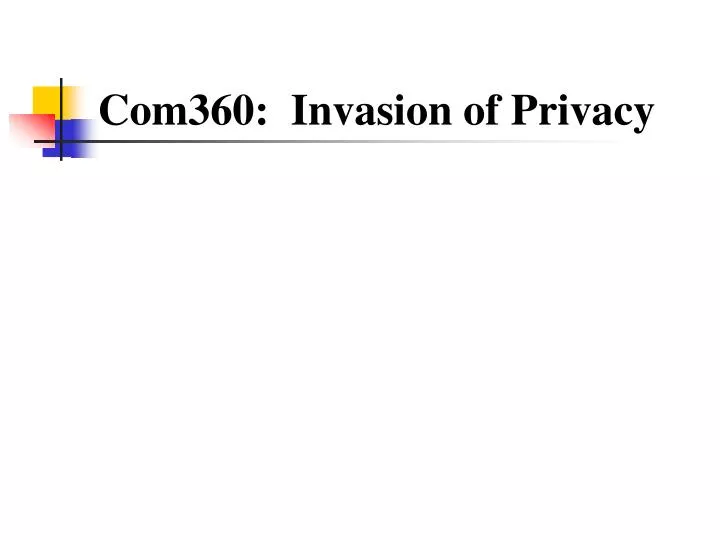 com360 invasion of privacy