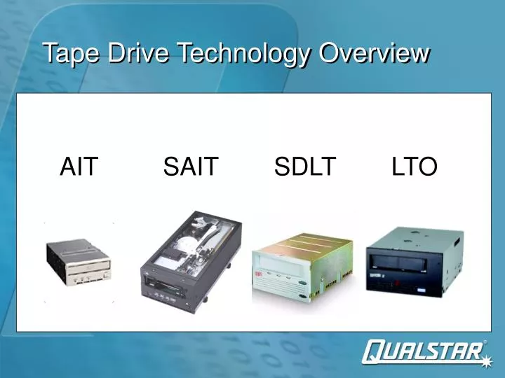 tape drive technology overview