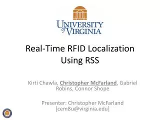 Real-Time RFID Localization Using RSS