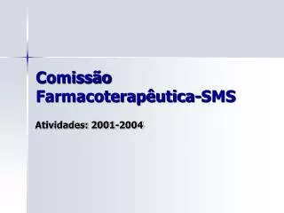 comiss o farmacoterap utica sms