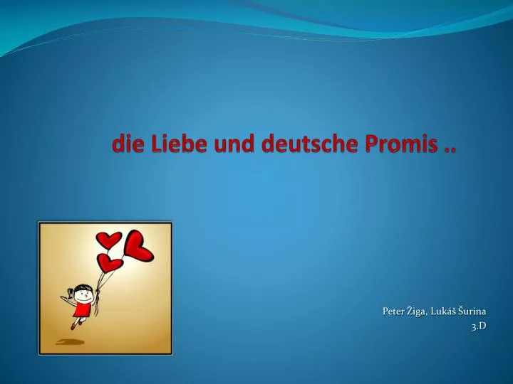 die liebe und deutsche promis