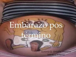 embarazo pos t rmino