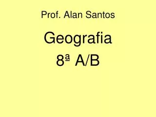 prof alan santos