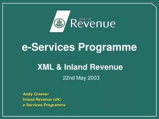 e-Services Programme