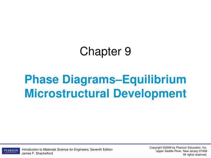 chapter 9 phase diagrams equilibrium microstructural development