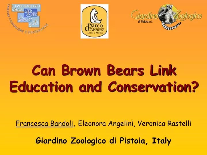 can brown bears link education and conservation