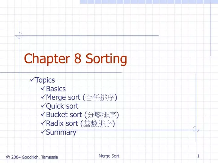 chapter 8 sorting