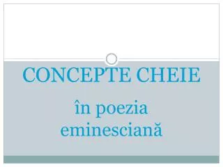 concepte cheie