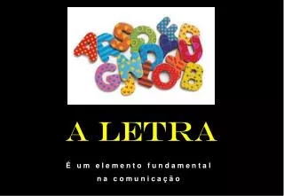 a letra
