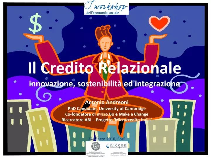 il credito relazionale innovazione sostenibilit ed integrazione