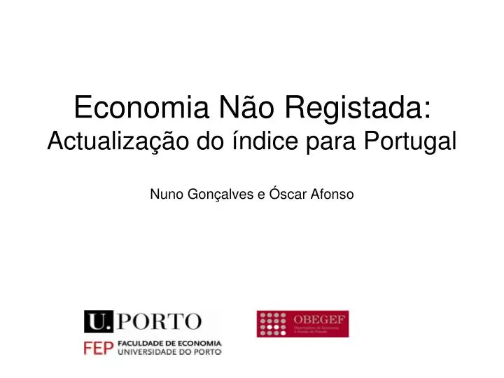 economia n o registada actualiza o do ndice para portugal nuno gon alves e scar afonso
