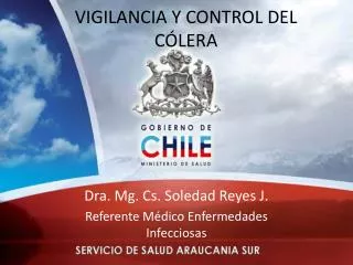 vigilancia y control del c lera