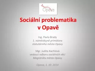 soci ln problematika v opav