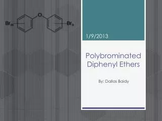 Polybrominated Diphenyl Ethers