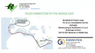 YOUR CONNECTION TO THE MIDDLE EAST