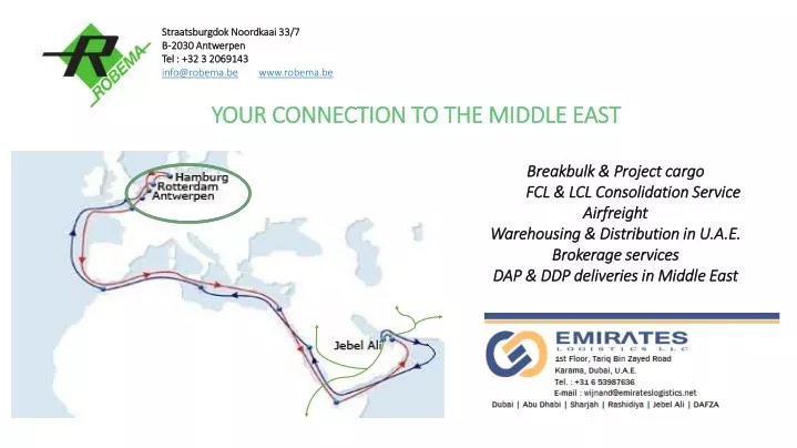 your connection to the middle east