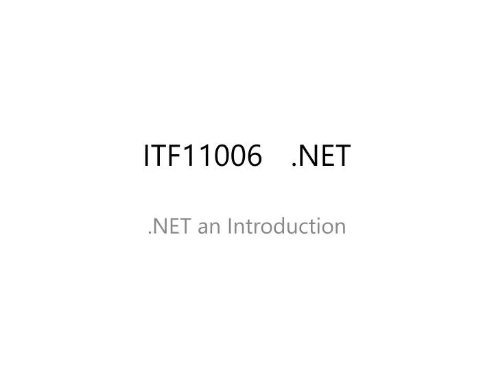 itf11006 net