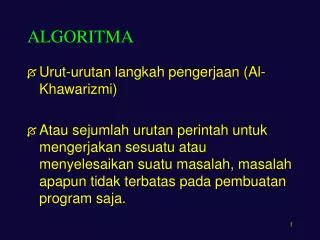 algoritma
