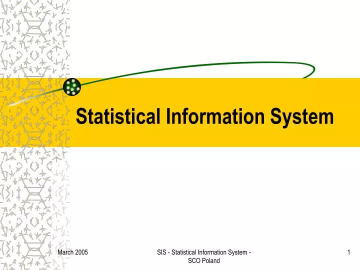 statistical information system