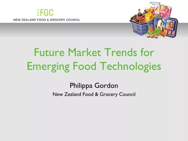 future market trends for emerging food technologies