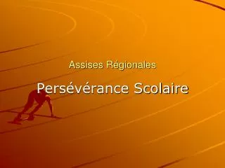 assises r gionales