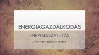 energiagazd lkod s
