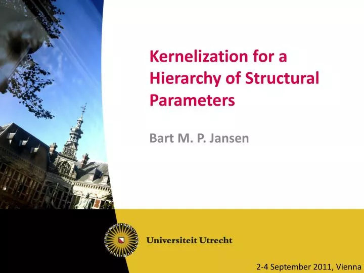 kernelization for a hierarchy of structural parameters