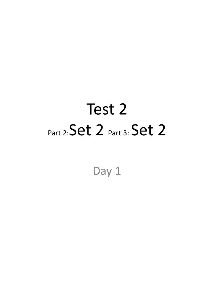 test 2 part 2 set 2 part 3 set 2