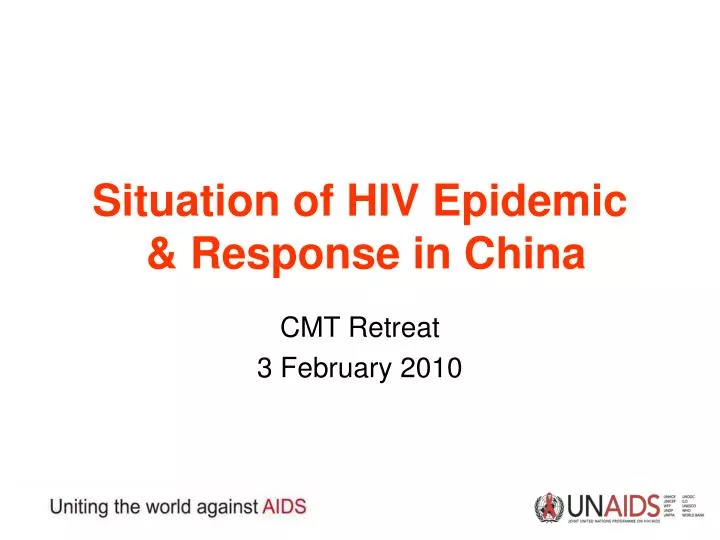 situation of hiv epidemic response in china