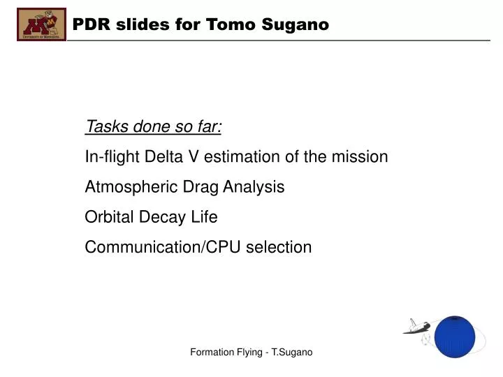 pdr slides for tomo sugano