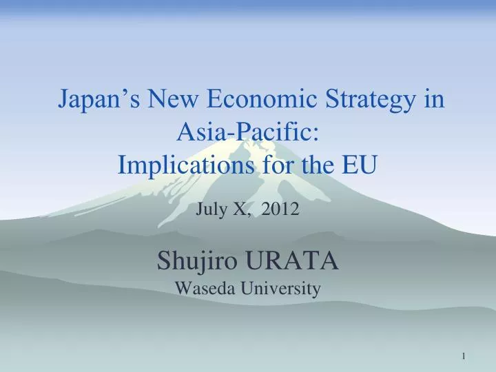 japan s new economic strategy in asia pacific implications for the eu