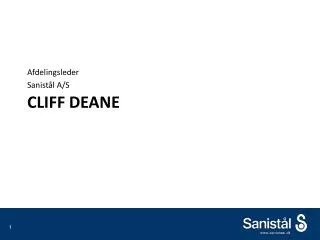 cliff deane