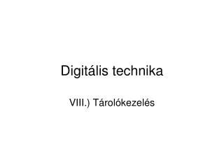 digit lis technika