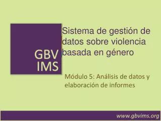 sistema de gesti n de datos sobre violencia basada en g nero