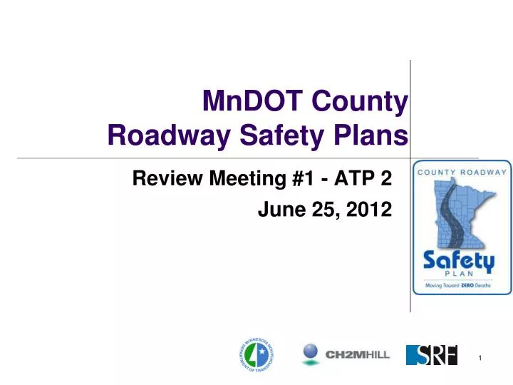 mndot county roadway safety plans