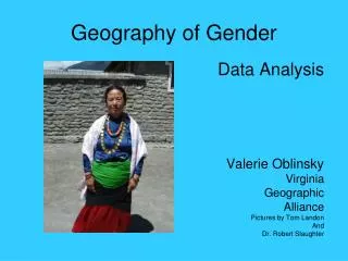 Geography of Gender